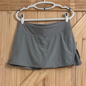 Lululemon grey tennis skirt